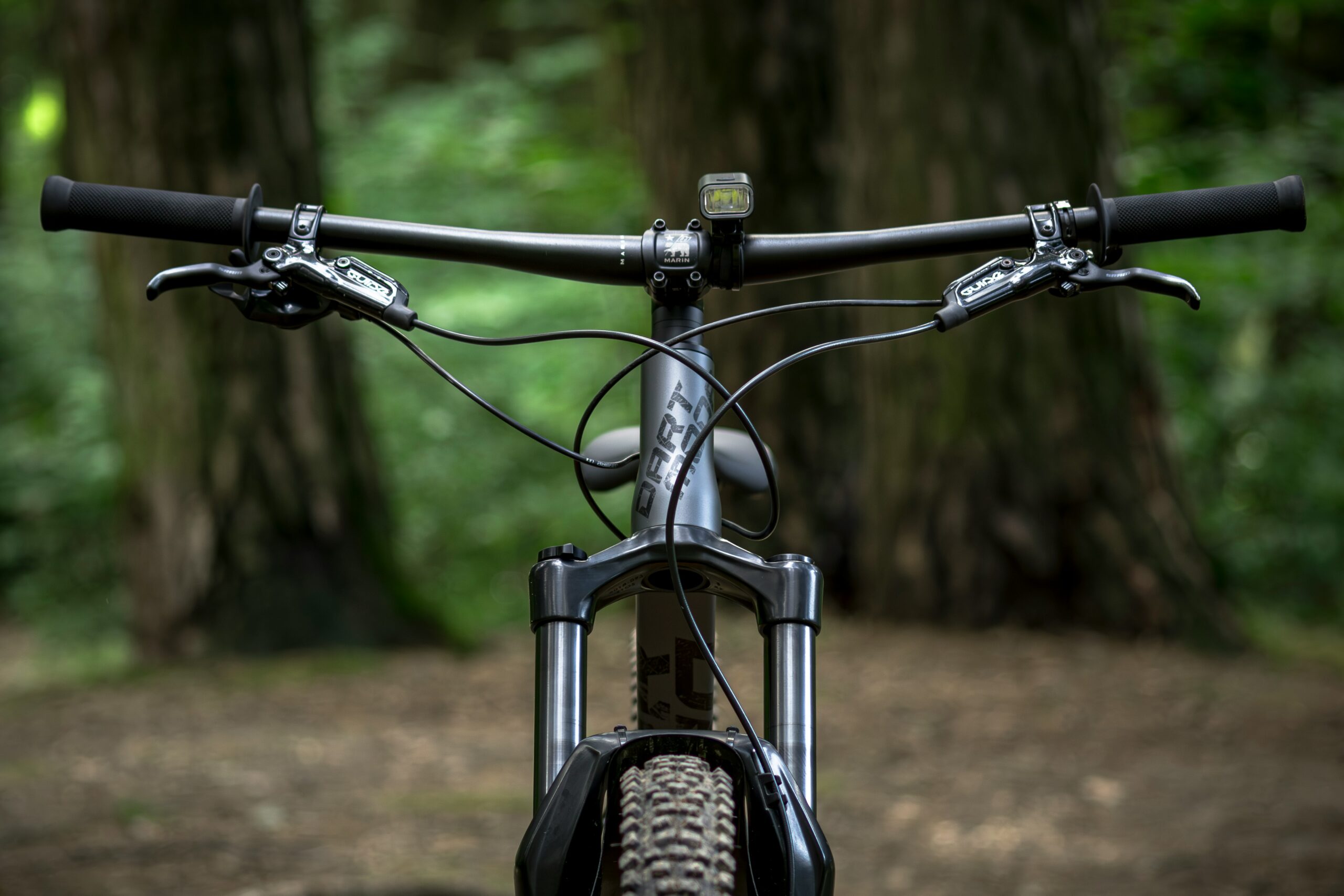 bike seen from the front