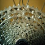 bike chain in details